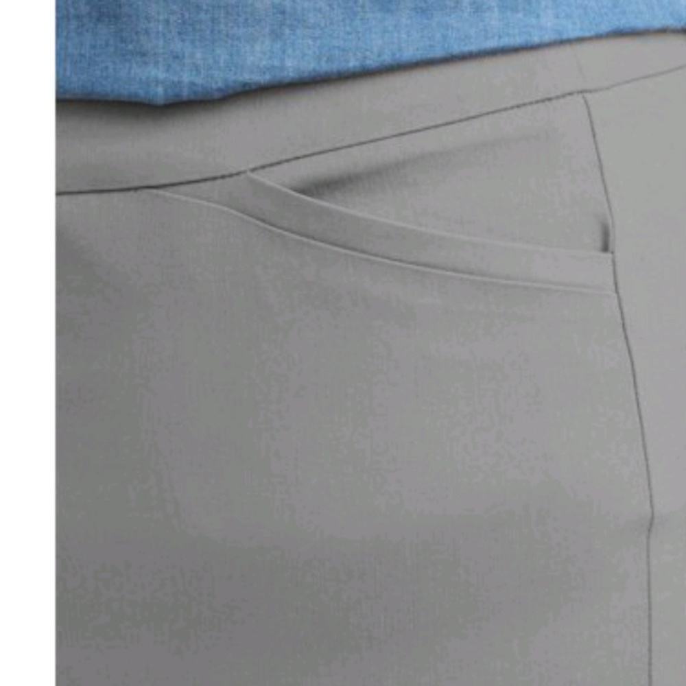 NWT terra and sky 16 18 pull on pant gray - Picture 3 of 3